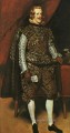 Philip IV in Brown and Silver portrait Diego Velazquez